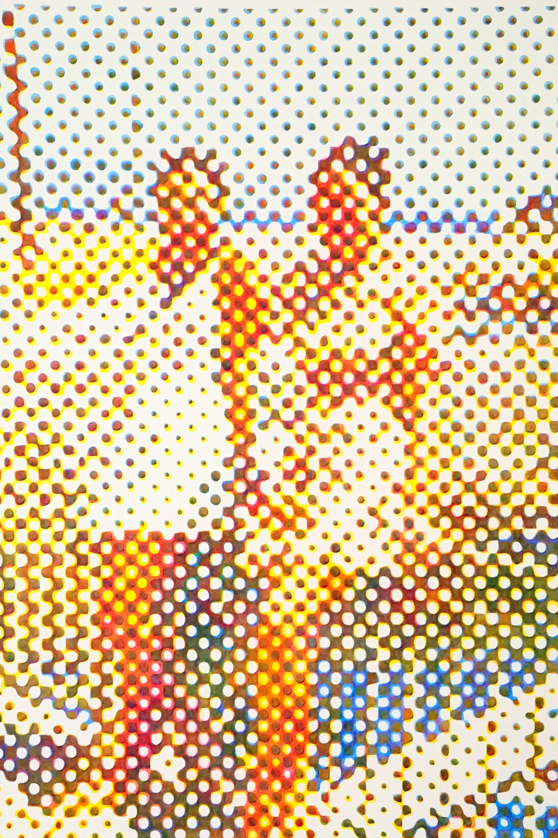 Adam Koukoudakis, Untitled II, Acrylic on Canvas
