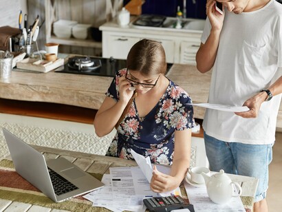 While billionaires plan their next launch, families plan how to last the month