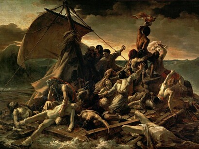 «La balsa de la Medusa» (1819), T. Géricault