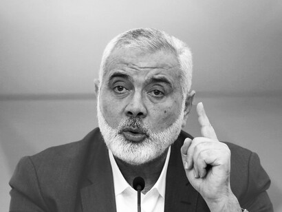 Ismail Haniya, líder político, dirigente del grupo islamista y nacionalista Hamas en el Estado de Palestina