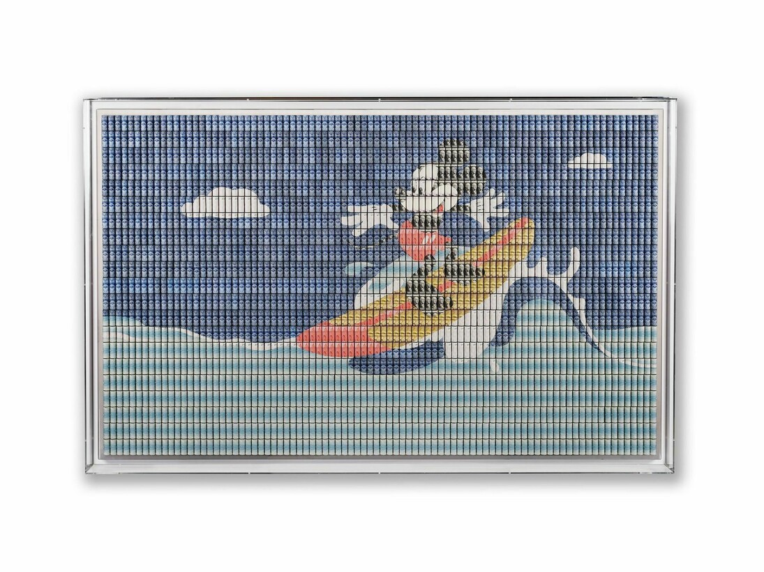 Santiago Montoya, Surfin’ USA. Courtesy of Halcyon Gallery