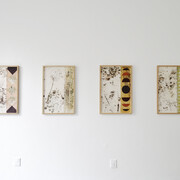 Anna Bak | Through the impact of time my scars will show, 2020. Installation view, Marie Kirkegaard Gallery-kopi