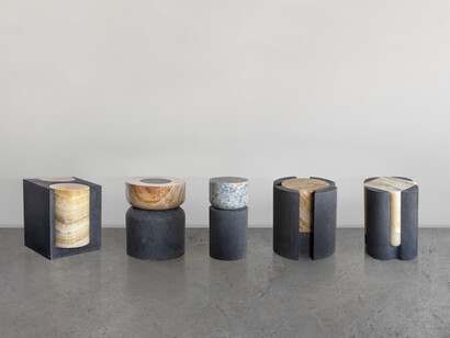 Tuleste Factory at NYCXDesign 2023, Volcanic Shades Collection by Sten Studio. Courtesy Tuleste Factory