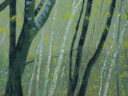 Joseph DiGiorgio, Oregon series 95-14 (detail), 1995. Courtesy of LewAllen Galleries