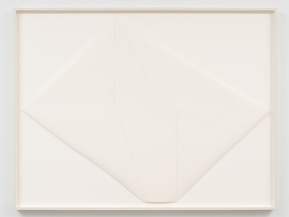 Dorothea Rockburne, Inverse # 6, 1974. Courtesy of David Nolan Gallery