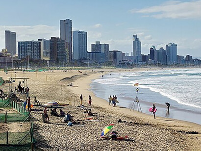 Durban, spiaggia