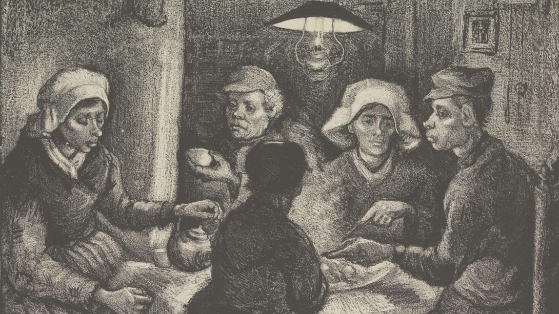 "The Potato Eaters", Vincent Van Gogh (1885)