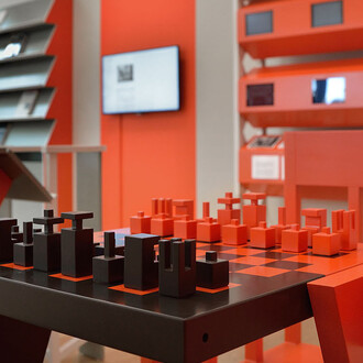 Alexander Rodchenko's Worker's Club. Courtesy of Kunstmuseum Liechtenstein