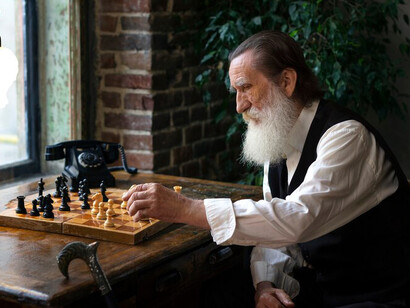 The knight and pawn engage in strategic moves, reflecting the depth of chess tactics