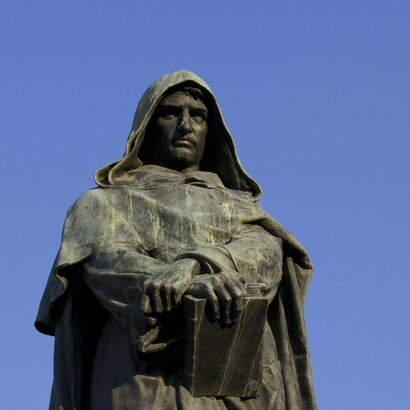 Monumento a Giordano Bruno en Campo de' Fiori, Roma, Italia, Ettore Ferrari, 1889