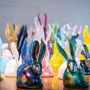 Hunt Slonem. Courtesy of New River Fine Art