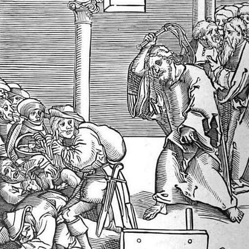 La visión del pasaje bíblico según Lucas Cranach el Viejo