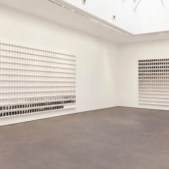 Máté Dobokay, Studies in depletion, exhibition view. Courtesy of Galerie Bigaignon