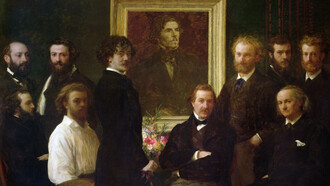 Henri Fantin-Latour- Homenaje a Delacroix