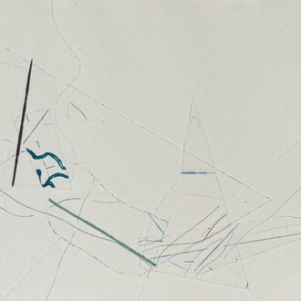 John Cage, Changes and disappearances (detail), 1980. Courtesy of Jennifer Baahng