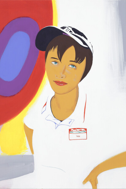 David Humphrey, Tara, 2014, Acrylic on canvas, 54 x 44.5 inches, 137.2 x 113 cm