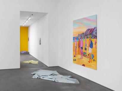 Navot Miller, Paradise, ausstellungsansicht. Mit freundlicher genehmigung der Galerie Dittrich und Schlechtriem