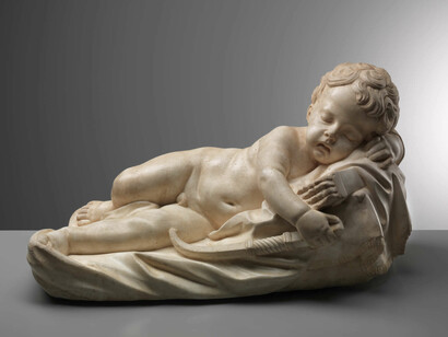Anónimo florentino, Cupido dormido, principios del siglo XVI. Cortesía del Palacio Vecchio