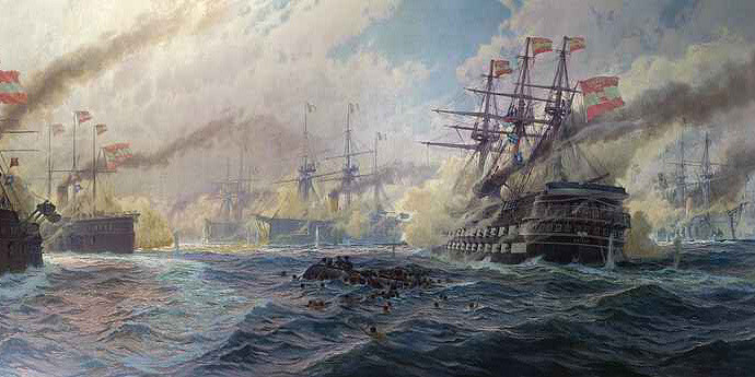 Austria as a naval power. Courtesy of Heeresgeschichtliches Museum