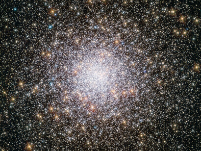 Cúmulo estelar. Foto: Hubble
