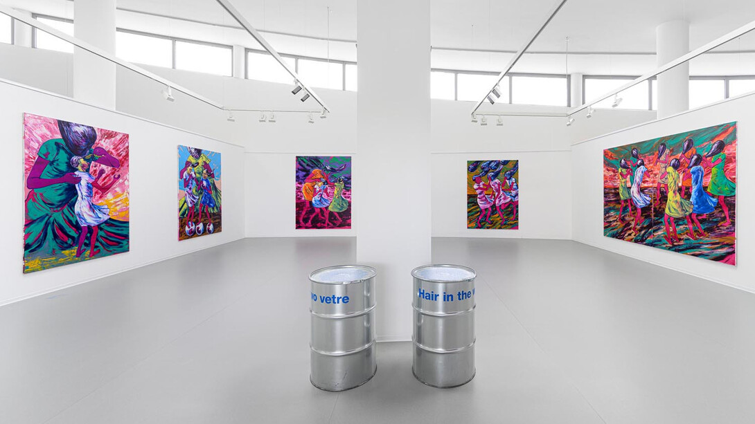Lubomír Typlt, I came back, though we did not miss each other, exhibition view. Courtesy of Danubiana