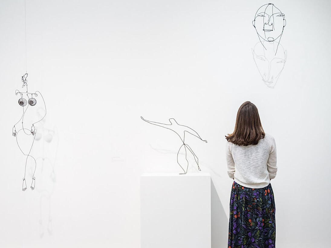 Alexander Calder, Tate Modern’s Performing Sculpture show. Photograph: James Gourley/Rex Shutterstock