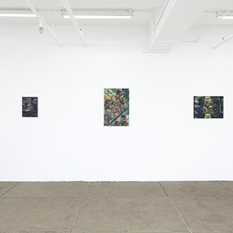 Erin Milez, Everything the light touches, exhibition view. Courtesy of Monya Rowe Gallery
