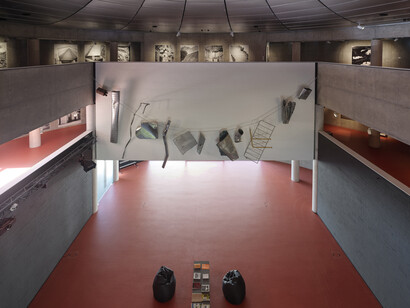 Mostra ʹWhat Mad Pursuit. Aglaia Konrad, Armin Linke, Bas Princenʹ, Teatro dell’architettura Mendrisio, foto di Enrico Cano. Courtesy of Teatro dell’architettura Mendrisio