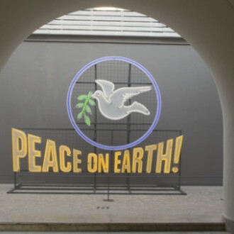 Peace on earth! Courtesy of Ludwig Museum