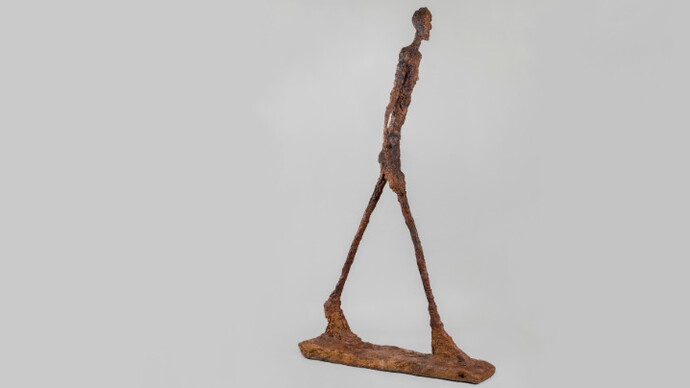 Bacon & Giacometti. Courtesy of Fondation Beyeler