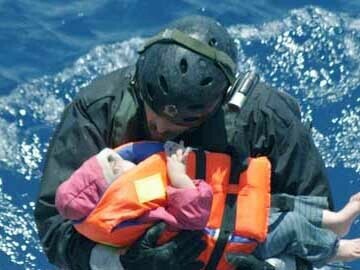 I soccorsi in mare