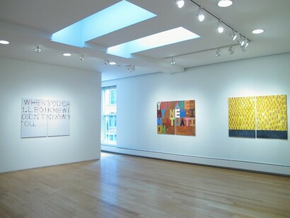 I Always Hear you Before I See You by Fernando do Campo, Exhibition view. Courtesy of Praxis