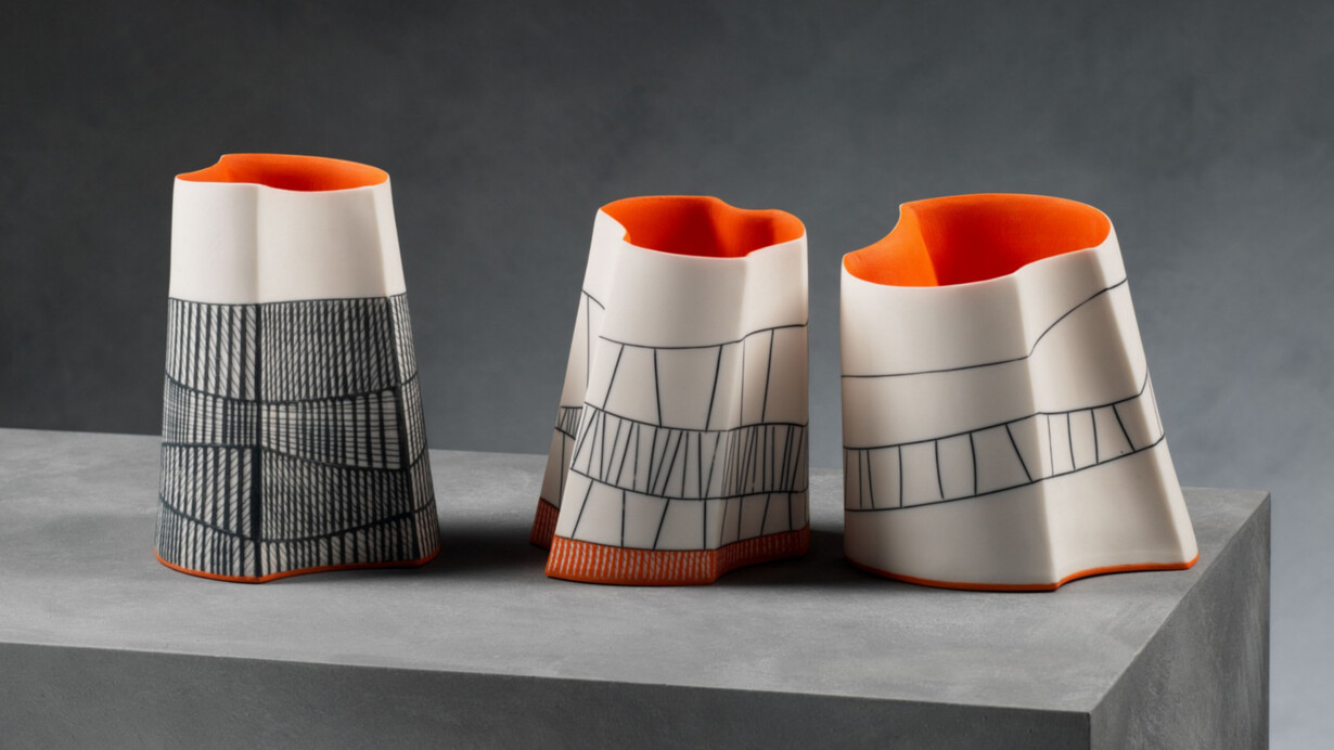 Lara Scobie, Concave/convex vessels, 2024. Courtesy of Museum of Edinburgh