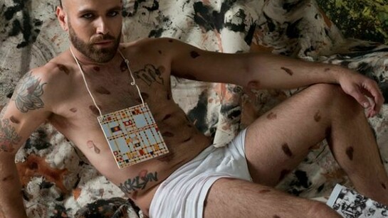 Jonathan VanDyke, Eddie Saint Mondrian, 2013, Archival pigment print, 17 1/4 X 25 3/4 in. framed, dition of 4 + 1 AP