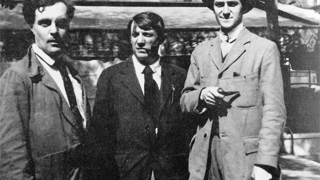 Modigliani, Picasso e André Salmon