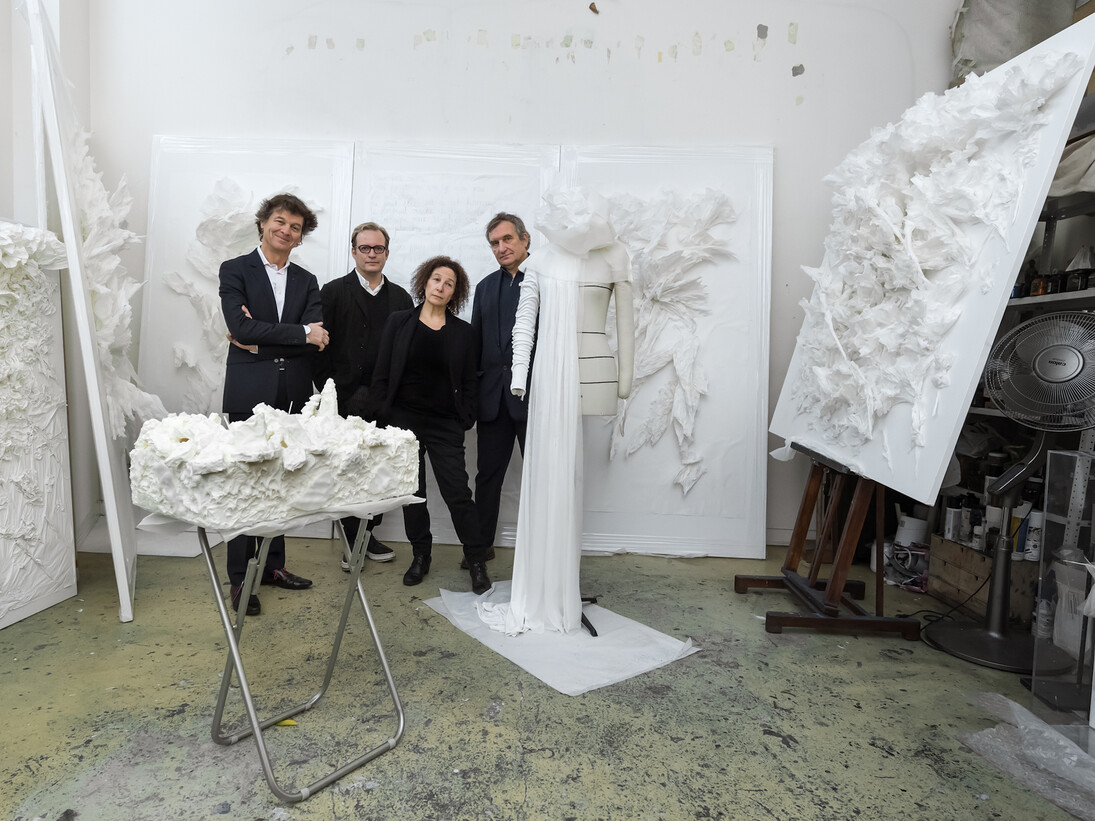 Le Lien des mondes, Exhibition view. Courtesy of Magazzino Gallery 