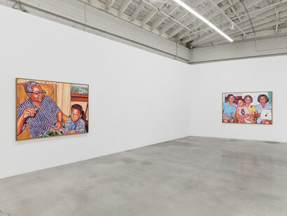 Esiri Erheriene-Essi, Reflections, exhibition view. Courtesy of Night Gallery 