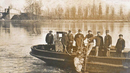 Un "asesinato crapuloso" (crimen por codicia) de un agente de seguros, Jean-Théodore Monget, estrangulado con una toalla. El crimen de Langon, 6 de febrero de 1907, Francia