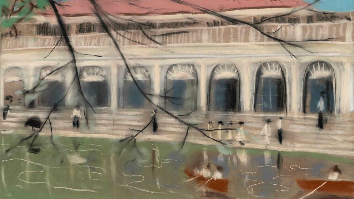 Rasmus Eckhardt, Brooklyn then and now (detail), 2026. Courtesy of Shrine