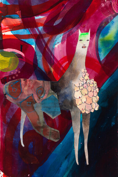 Diane Christiansen and Jessie Mott, Kickstand, 2023. Courtesy of Zolla Lieberman Gallery