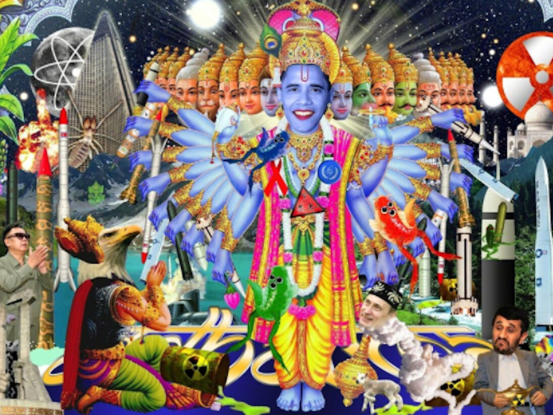Kenneth Tin-Kin Hung, Krishna, Odharma. Courtesy of Postmasters Gallery