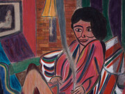 TAL R, "Smoking Walnut", 2013 Photo: Anders Sune Berg. Courtesy Contemporary Fine Arts, Berlin (detail of)
