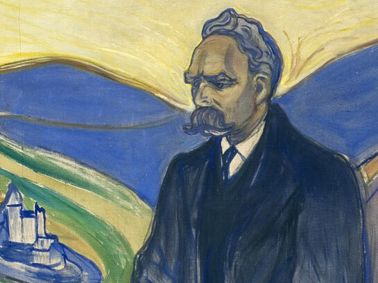 Edvard Munch, Friedrich Nietzsche, 1906 (detalle)