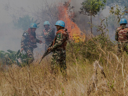 A UNMISS convoy traveled from Juba to Yei, South Sudan, to investigate human rights abuses and evaluate humanitarian conditions