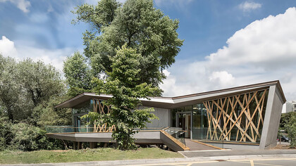 Maggie’s Centre, Oxford, designed by WilkinsonEyre, UK
