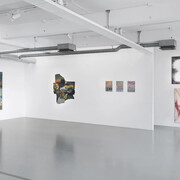Various artists, Painting at the time of artificial intelligence, exhibition view. Courtesy of Galleri Duerr