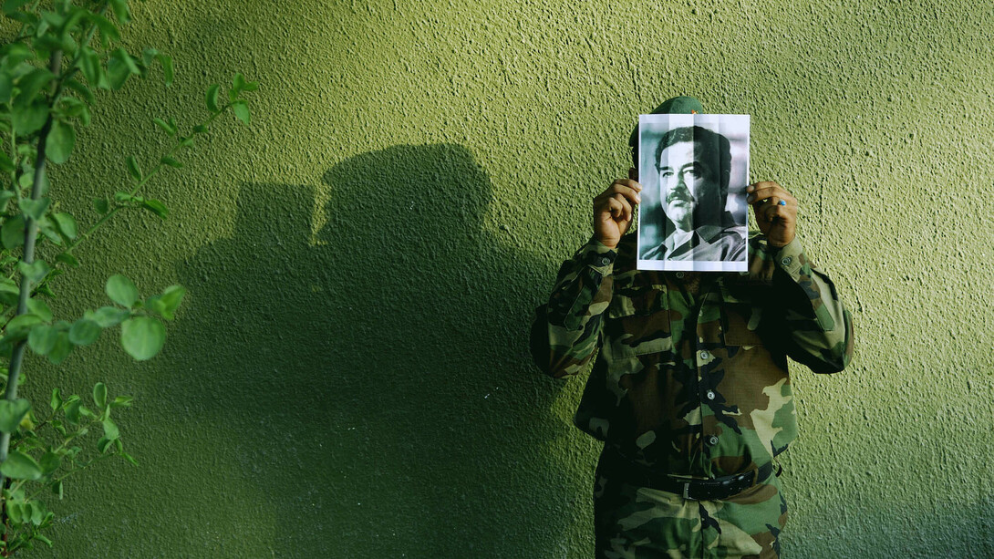Jamal Penjweny. Work from the series Saddam is Here. 2010.
Photograph. 23 2/3 × 31 1/2″ (60 × 80 cm). Courtesy the artist