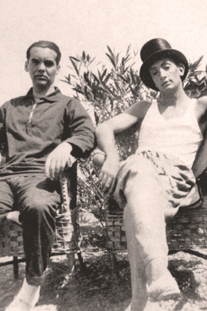 Federico García Lorca y Salvador Dalí en Cadaqués