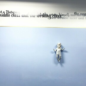 A Brief Gospel For Our Times, Exhibition view. Courtesy of ART 3 gallery 