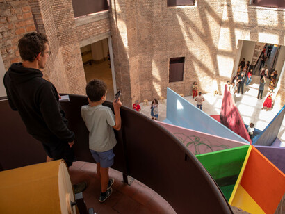 Dominique Gonzalez-Foerster, Meteorium, vista da exposição. Cortesia da Pinacoteca